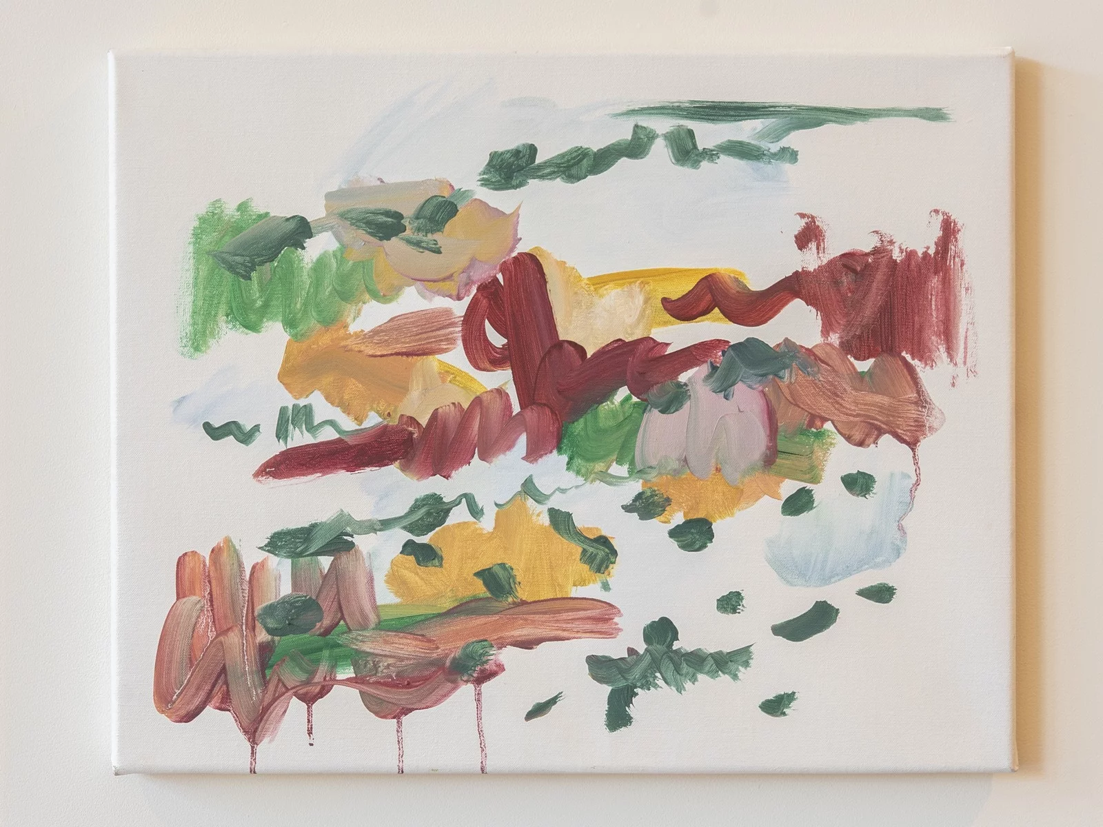 Abstract painting by Emma Mortier